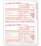1099-INT Income 2UP Individual Sheets Federal Copy A MDTF5120 (image for) 1099-INT Income 2UP Individual Sheets Federal Copy A MDTF5120
