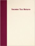 Tax Folder Premium 9 x 12 - Cream w/ Burgundy Ink MDFFBU29 (image for) Tax Folder Premium 9 x 12 - Cream w/ Burgundy Ink MDFFBU29