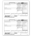 W-2 2UP Individual Sheets Employee Copy B MDTF5202 (image for) W-2 2UP Individual Sheets Employee Copy B MDTF5202