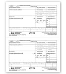 W-2 2UP Individual Sheets Employer Copy 1 / Copy D MDTF5204 (image for) W-2 2UP Individual Sheets Employer Copy 1 / Copy D MDTF5204