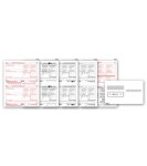 W-2 2UP Laser Form 4 part set w/envelope MDTF5645E (image for) W-2 2UP Laser Form 4 part set w/envelope MDTF5645E