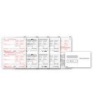 W-2 2UP Laser Form 8 part set w/envelope MDTF5655E (image for) W-2 2UP Laser Form 8 part set w/envelope MDTF5655E