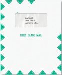 First Class Single Window Envelope-Moisture Seal MDPEI35 (image for) First Class Single Window Envelope-Moisture Seal MDPEI35