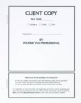 Tax Return Client Copy Folder w/ Side Staples White MDSCW01 (image for) Tax Return Client Copy Folder w/ Side Staples White MDSCW01